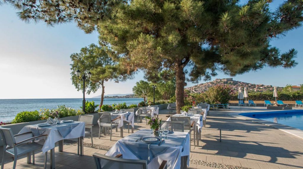 Hotel Delfinia Hotel and Bungalows, Griechenland, Molyvos. Großes 1